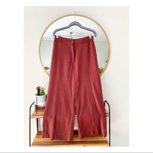 Vintage high waisted wide leg pants